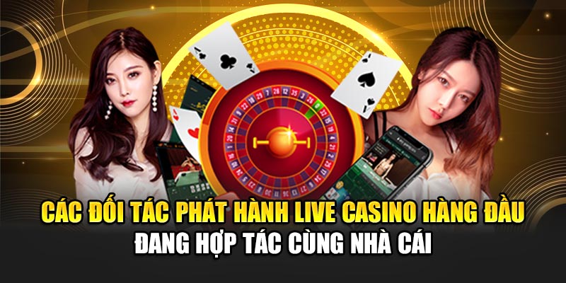 Các đối tác phát hành casino hàng đầu đang hợp tác cùng 32Win