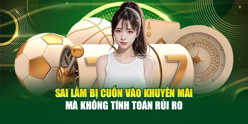Sai lầm bị cuốn vào khuyến mãi mà không tính toán rủi ro