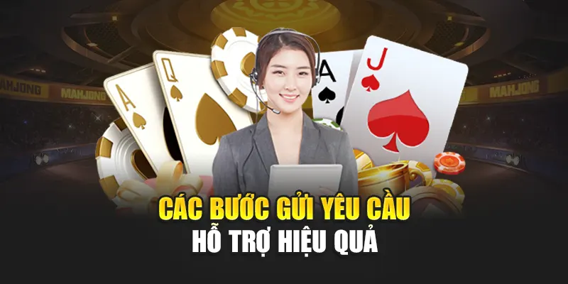Các bước gửi yêu cầu hỗ trợ hiệu quả